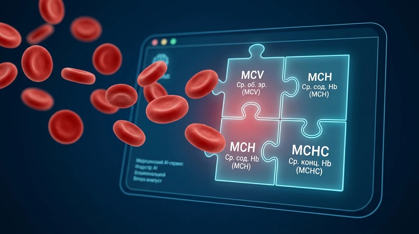 MCV, MCH и MCHC в анализе крови: что означают эти показатели